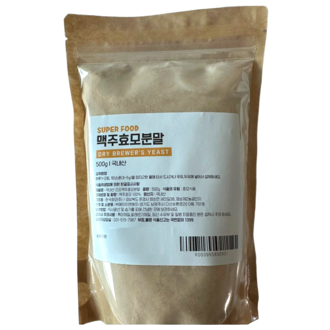 <b>맥주효모</b> <b>맥주효모</b>분말 <b>더리얼</b> <b>더리얼</b><b>효모</b> 리얼<b>맥주효모</b> <b>맥주효모</b>분말가루 국내산  500g  1개