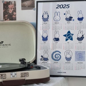 [노마딕홈] [2025년] 캘린더 달력 인테리어 포스터