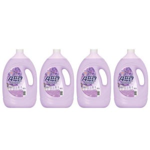 [샤프란] 샤프란 릴렉싱 아로마 3.1L x 4개 섬유유연제 대용량