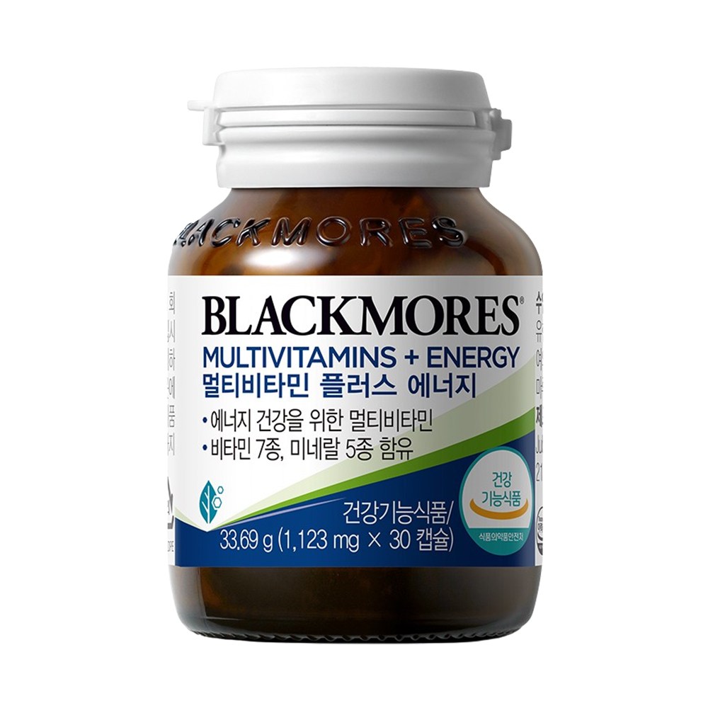 블랙모어스 <b>멀티비타민 플러스 에너지</b> 33.69g  30정  1개