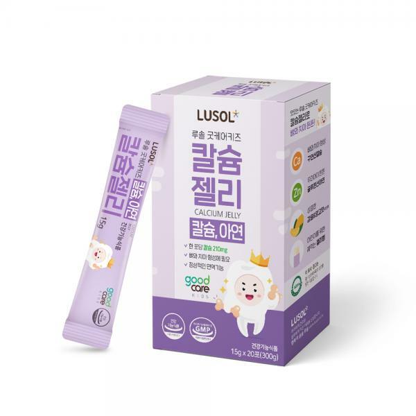<b>루솔</b> 굿케어키즈 <b>칼슘</b>젤리 20p  300g  1개