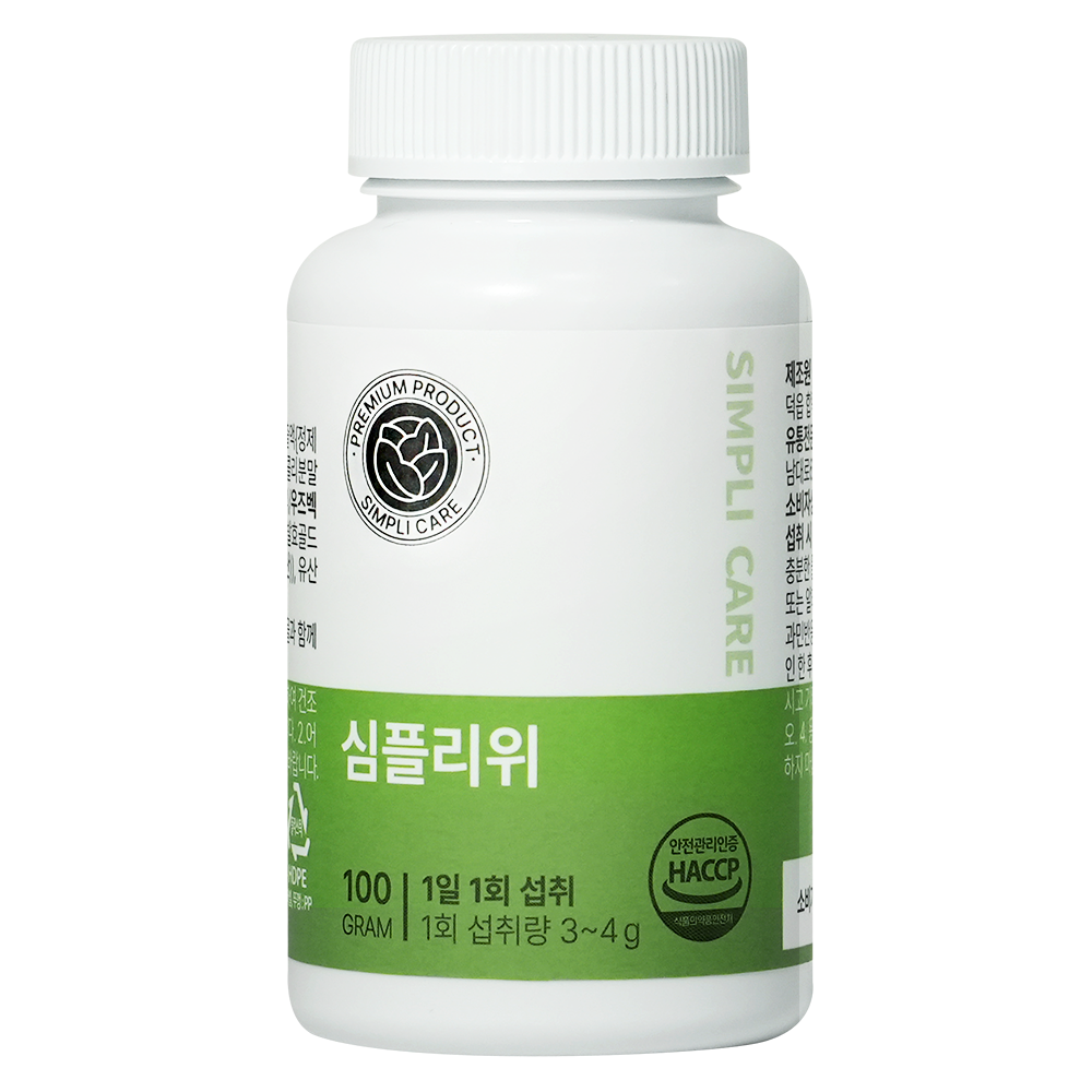 심플리케어 <b>심플리위</b>  100g  1개
