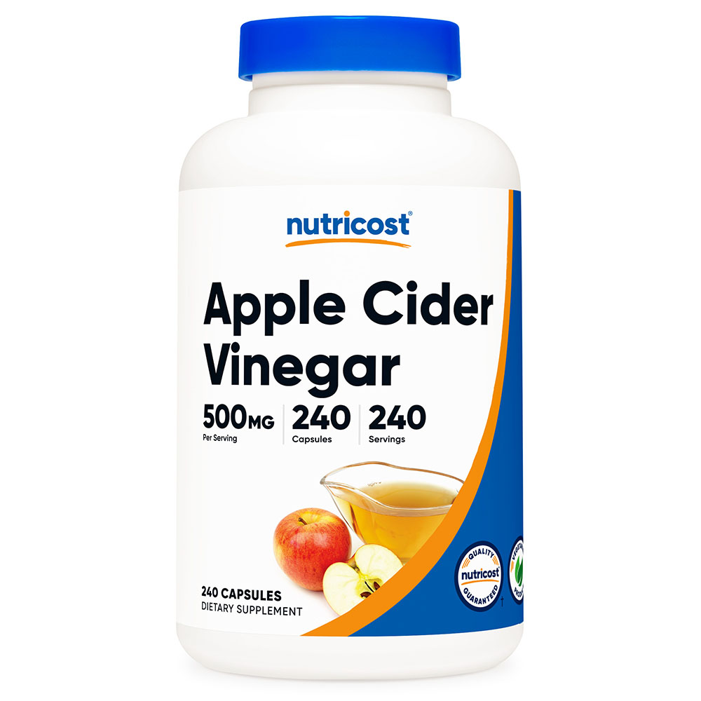 뉴트리코스트 <b>애플 사이다 비니거 500mg</b> 캡슐  240정  1개