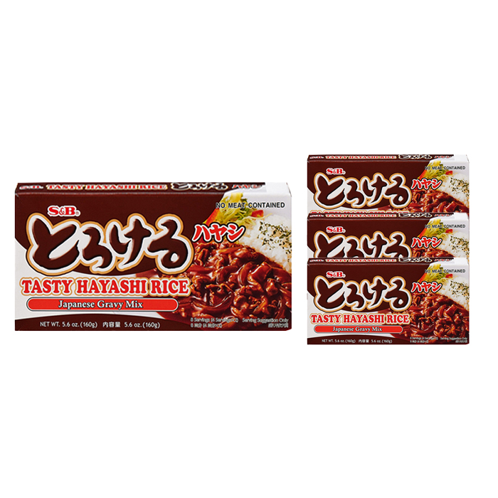 에스앤비 토로케로 하야시 테이스티 하이라이스, 160g, 4개 (8,360원) (무료)