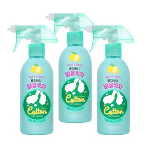 [온더바디] 발을씻자 코튼 풋샴푸 프레쉬 레몬민트 385ml 3개