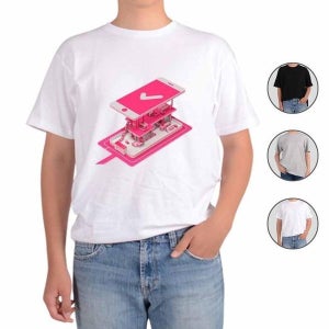 [하프클럽] 스마트폰 커플티 가상현실 VR 반팔티