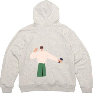 [하프클럽] 뒷면 가상세계 탐험 VR 그림 옷 프린팅