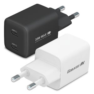 고부기 35W PD PPS 듀얼 포트 핸드폰 초고속 충전기 어댑터 판촉물 제작 전문~컴퓨터/전자~충전기(휴대폰)