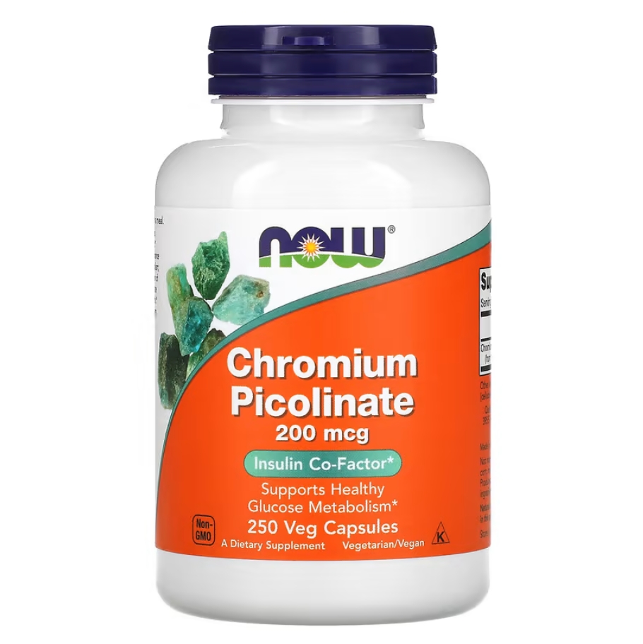 나우푸드 <b>크로뮴 피콜리네이트 200mcg</b> 베지 캡슐 비건  250정  1개