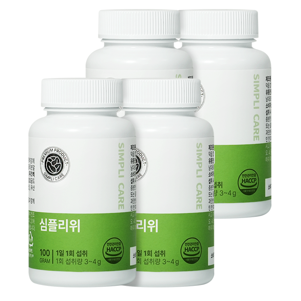 심플리케어 <b>심플리위</b>  100g  4개