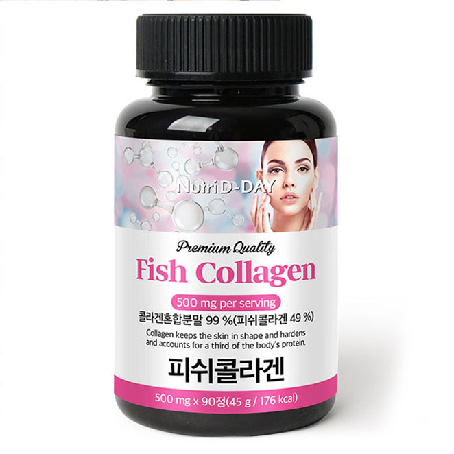 <b>뉴트리디데이 프리미엄 피쉬 콜라겐</b> 타블렛  90정  1개