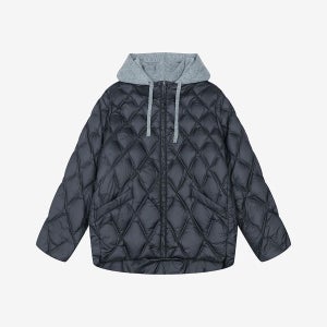 [롯데백화점] 씨 니트 후드 덕다운 패딩 SLDJX9164 LE1220631308