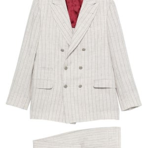 브루넬로 쿠치넬리 린넨 더블브레스티드 수트 MZ412LDPH8C6183 B0711869681