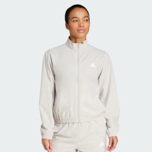 아디다스 트레인 에센셜 3S 우븐 웜업 재킷 JE6173