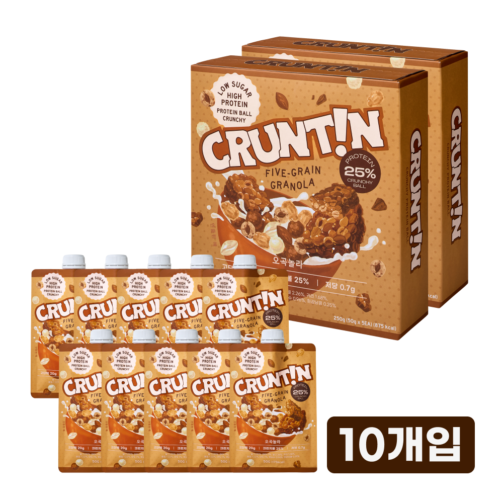 단백질 쉐이크 오곡놀라 크런치볼 제품 이미지