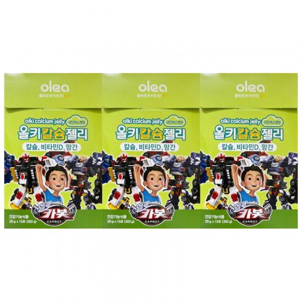 올레아 <b>아주약품</b> 올키 칼슘 젤리 샤인머스켓맛  1개