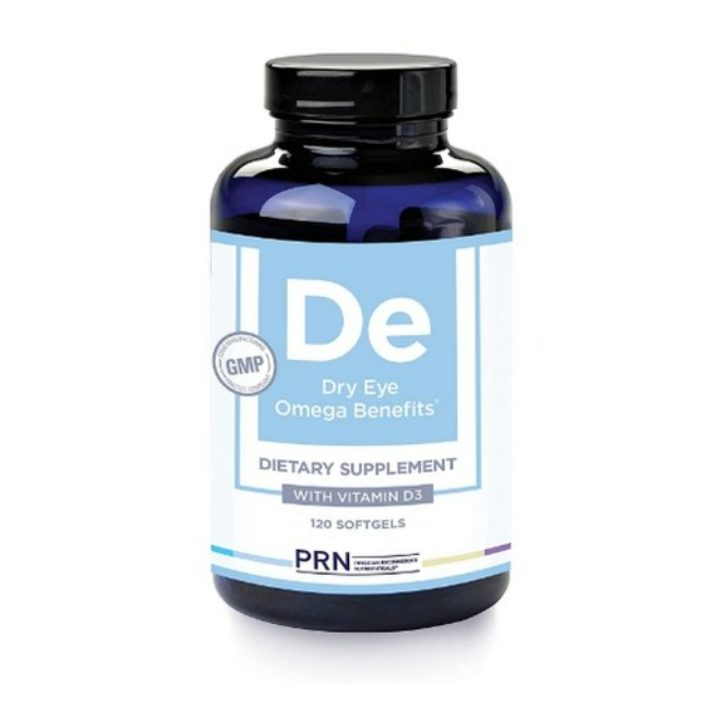 PRN <b>피알앤</b> 드라이 아이 오메가 베네핏 + 비타민 D3 120소프트젤  1개  120정