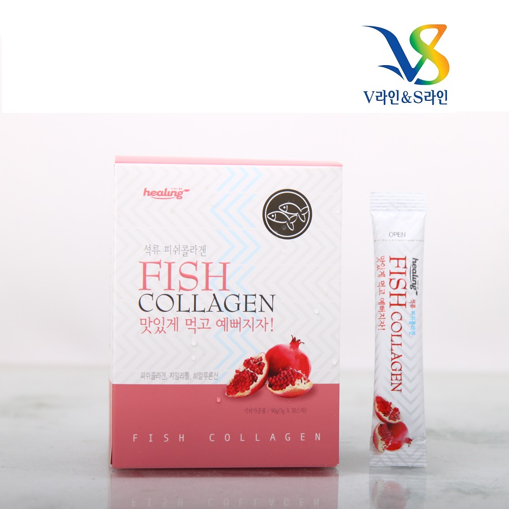 <b>V라인</b>S라인 <b>석류 콜라겐</b> 30스틱  90g  1개