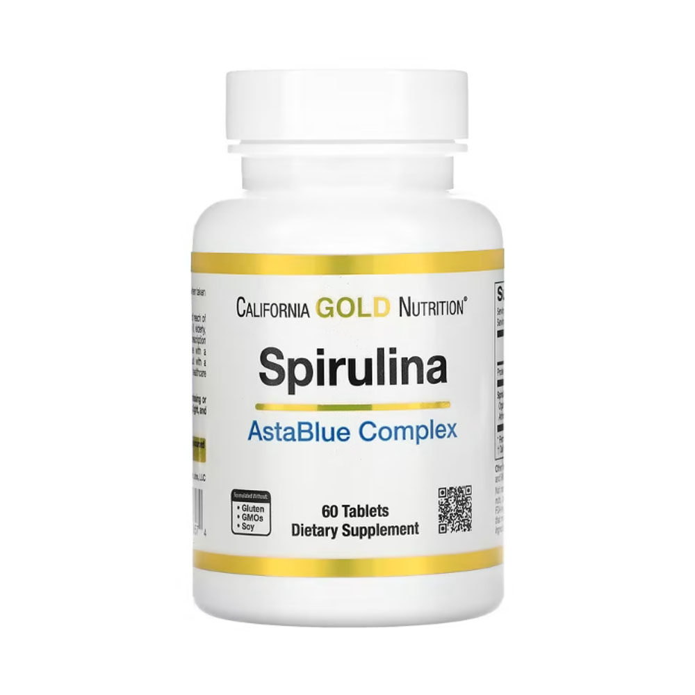 CGN 캘리포니아골드뉴트리션 스피룰리나 <b>아스타블루 복합체</b>  1.5L  2kg  60정  1개