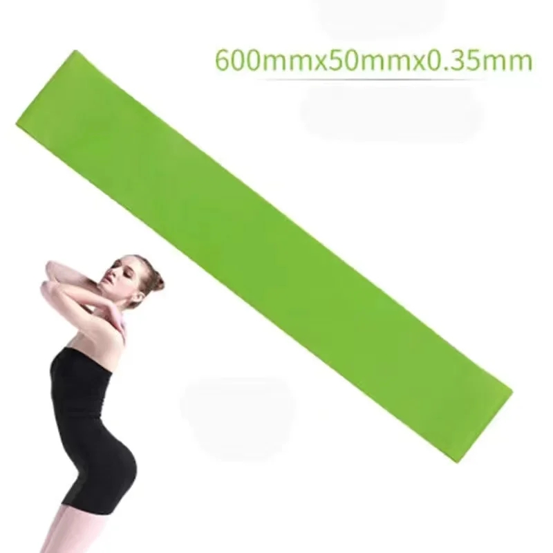 탄성 저항 밴드 요가 훈련 체육관 피트니스 풀업 보조 고무 <b>근육</b> 운동 장비  02 Grn 10LB