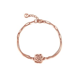 [롯데백화점] 미니골드 [아델라] 18k 메리엘 로즈 팔찌 BGRS4009-18k_MA LE1214191787