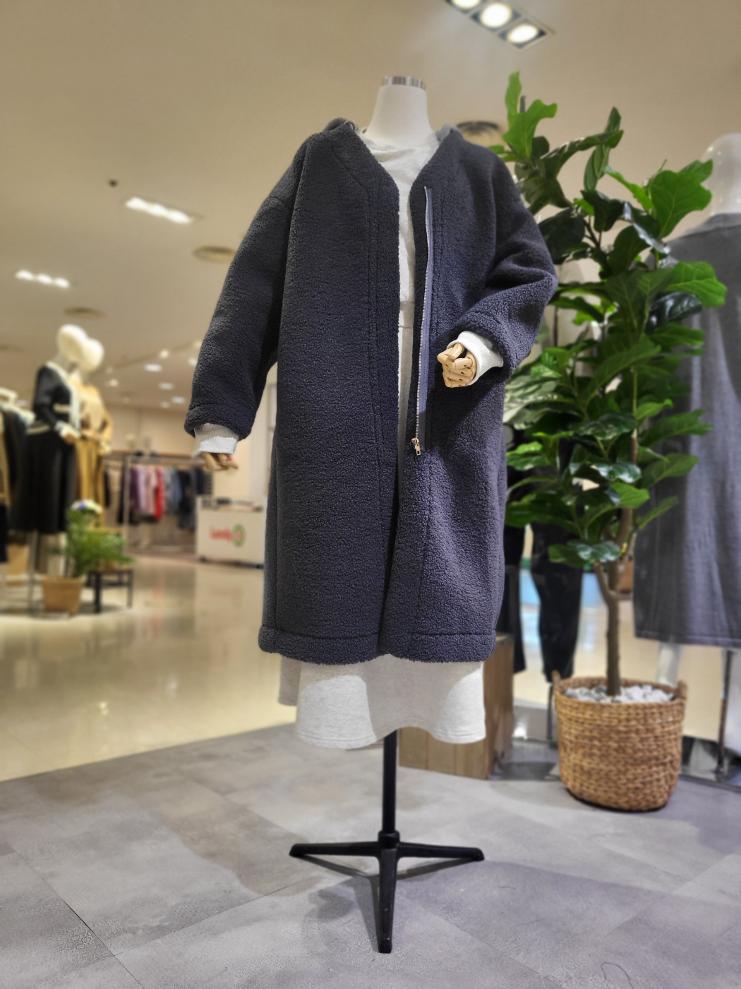 <b>파파야</b> 뽀글이후드롱점퍼 PNORJP010D