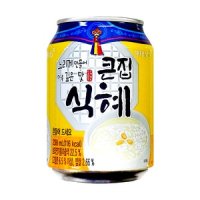 해태음료 해태 큰집 식혜 238ml 24캔 캔음료 음료수