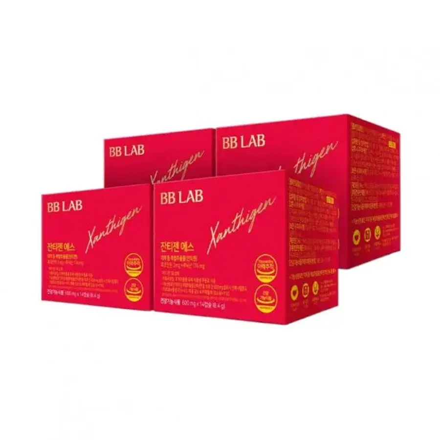 비비랩 <b>잔티젠</b> 에스 다이어트 보조제 14포 4개