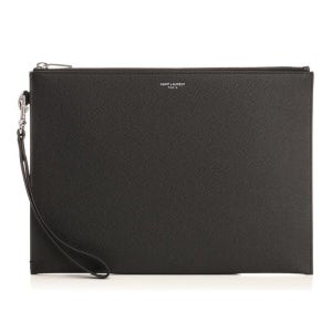 생로랑 블랙 가죽 지퍼 클러치  683865BTY0N 1000