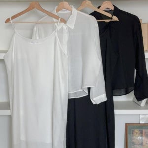 썸머셔츠와원피스세트 407S468S 빅사이즈 여성