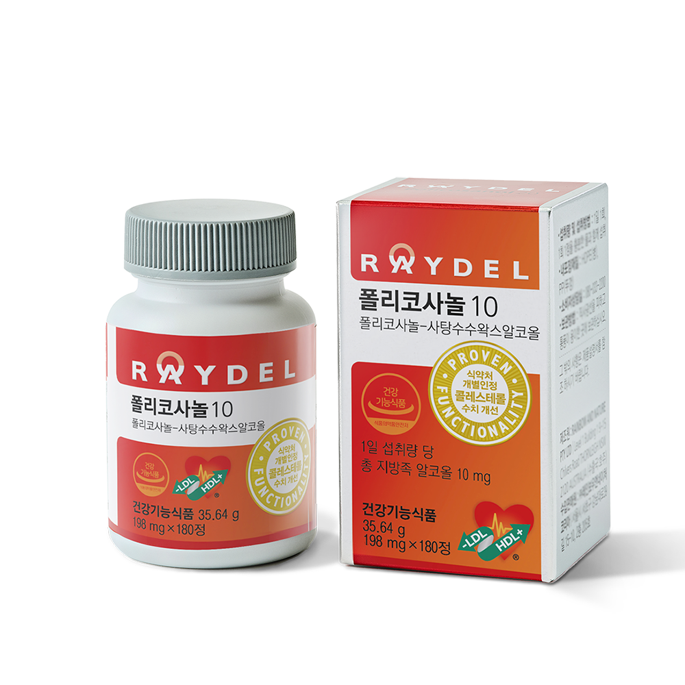 <b>레이델 폴리코사놀10</b> 198mg x 180정, 1개