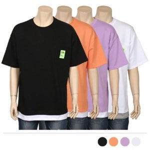 [하프클럽]티셔츠 휴가 남성 반팔카라티 면 반팔티셔츠 카라티