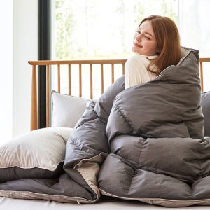 [라뽐므] 순면 40수 구스 이불 슈퍼싱글 1장