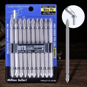 베셀 VESSEL 비트 세트 BW213 드라이버 드릴날 다가네 십자드라이버 일자드라이버