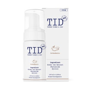 [티드] 클린얼라인 교정장치 세척전용 거품치약 100ml 클린얼라인