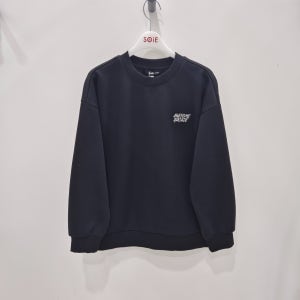 소이 [모다아울렛][소이]25W1401 블랙 싱글 벨로아 본딩 맨투맨티_SH 시흥점