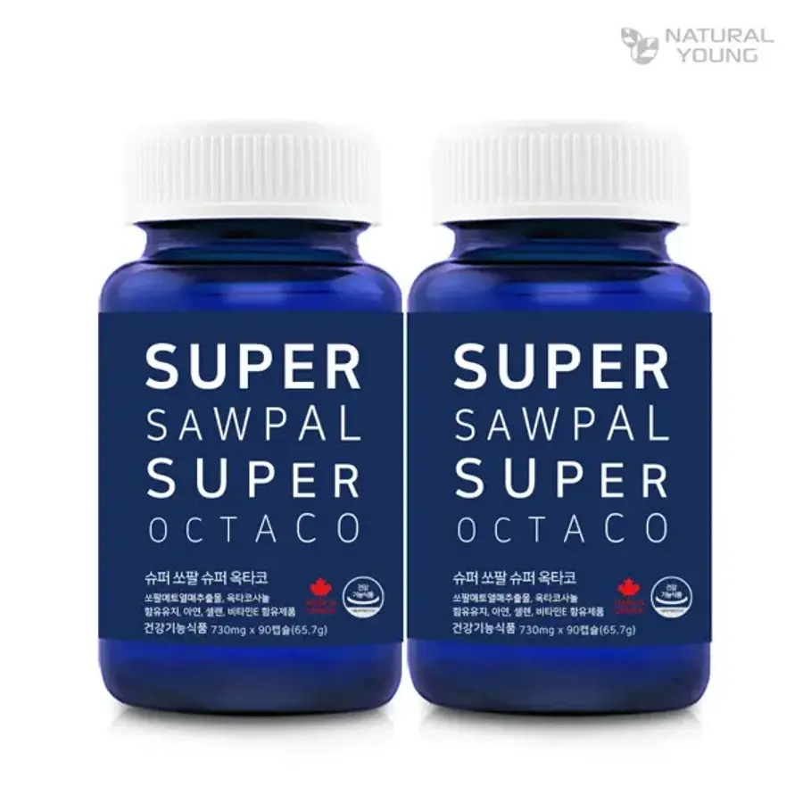캐나다 <b>슈퍼쏘팔</b> <b>슈퍼</b>옥타코 <b>쏘팔</b>메토 로르산 110mg함유