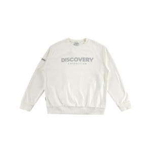 (디스커버리) 디스커버리 공용 로건 기모 맨투맨 DXMT71036-IVS
