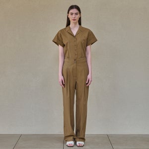 (PT-5410)그리프 더블 버튼 셋업 팬츠