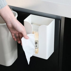 접착식 키친타올 부탁티슈홀더 휴지 티슈 키친타올홀 부탁티슈홀더 티슈케이스