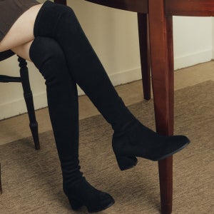 [에이티티] Heat Stretch Thigh Boots (att015-1) att015-1