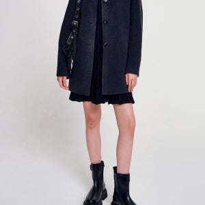 [마쥬] 캐시미어 하프 싱글 코트 MJ24W2FRU3696