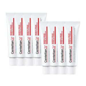 동국제약 센텔리안24 마데카크림 하이드라 3X 포뮬러 50mlx8개 / 병풀크림 시카 테카 주름개선 수분 보습 기미완화 안티에이징 탄력에 도움