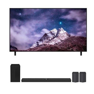LG전자 [LG전자]LG전자 QNED 4K TV 86QNED65ABSAS60TR (86QNED65ABA+S60TR) 스탠드형 사운드바포함 전국배송