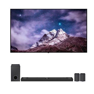 LG전자 [LG전자]LG전자 나노셀 4K TV 75NANO80AEWAS95TR (75NANO80AEA+S95TR) 벽걸이형 사운드바포함 전국배송