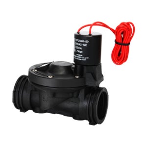 국산 농업용&관수용&원예용 전자변 플라스틱 HPI 오토시그마 상시 닫힘형 솔레노이드 밸브