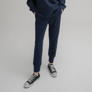 (PT-5273)엔이펙트 슬림 조거 팬츠 클래식 네이비