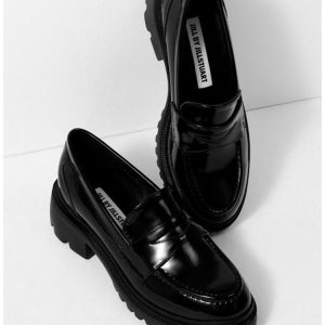 [질 바이 질스튜어트] [인기재입고][리버] 블랙 플랫폼 로퍼 JLSO6E257BK