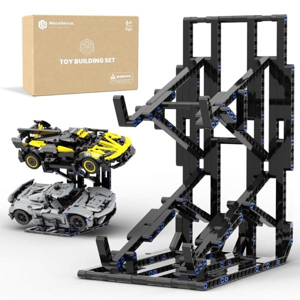 Display for LEGO 레고 Technic Cars (1:16 Scale Only) 2-Tier Car 42204 42205 42173 42161 42138 and M