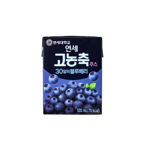 연세유업 연세우유 연세 고농축주스 30알의 블루베리